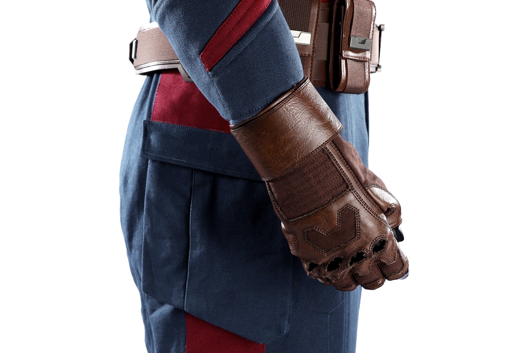 Avengers: Endgame Captain America Steve Rogers Pro Cosplay CostumesThemed Carnival Party Outfit