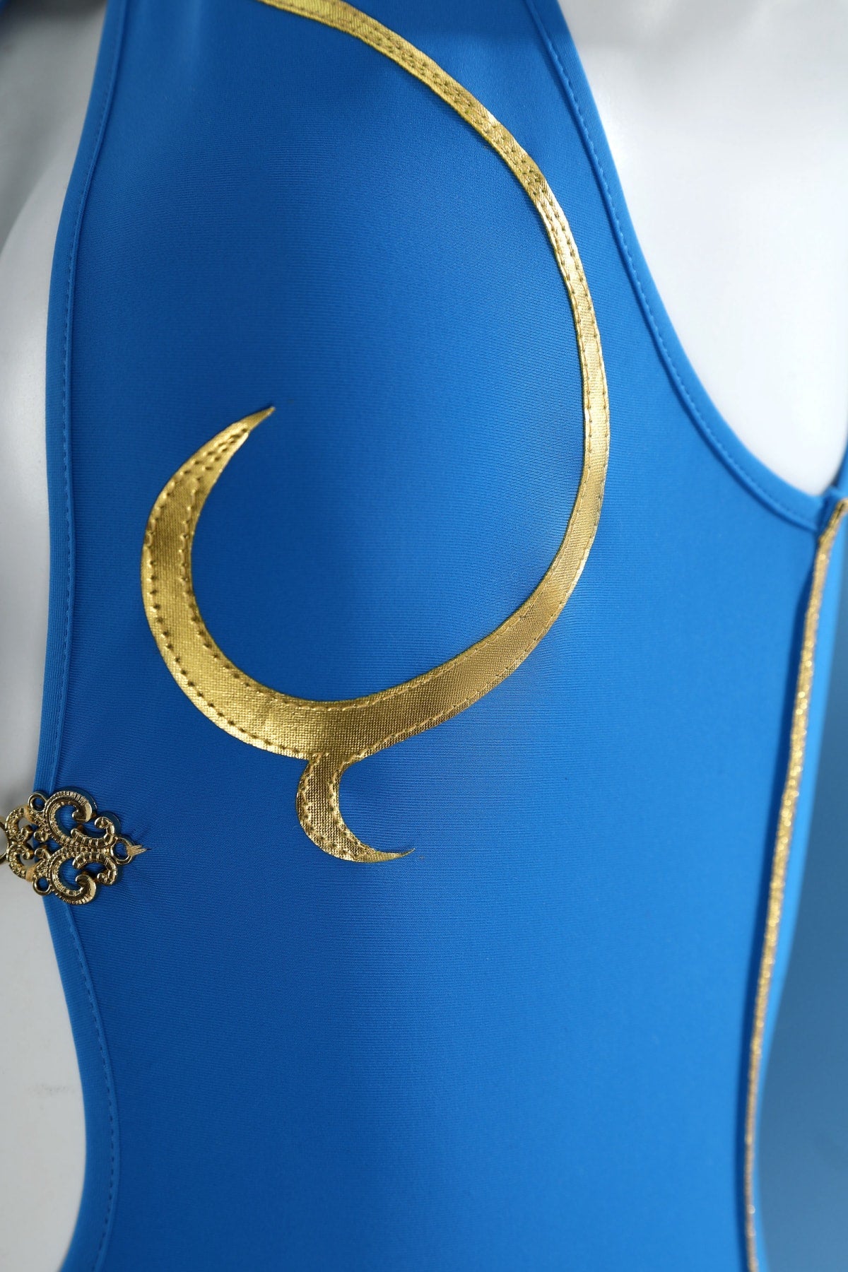 Game Street Fighter 6 Chun Li Woman Swimsuit Cosplay CostumesThemed Carnival Party Outfit