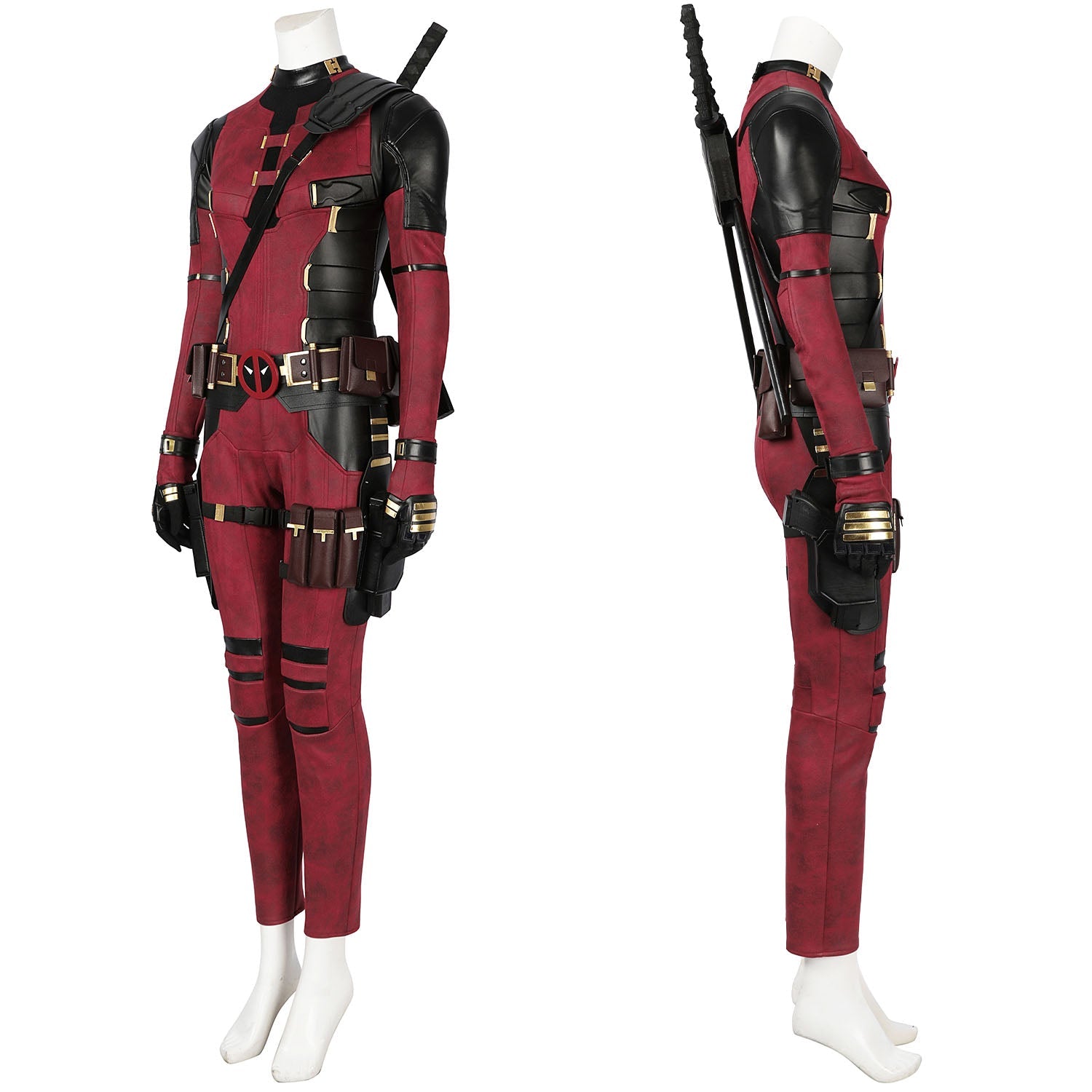 Deadpool 3 Transsexual Wade Wilson Female Deadpool Cosplay CostumesThemed Carnival Party Outfit