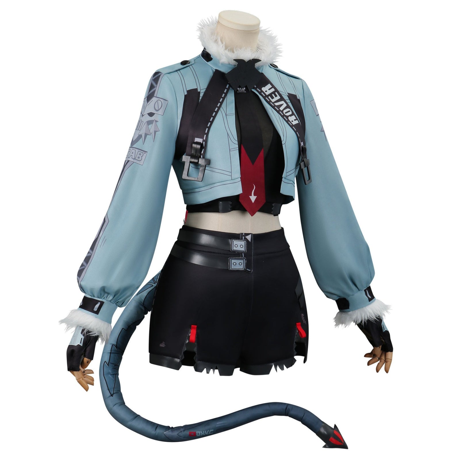 Game Zenless Zone Zero Rat Girl Jane Doe Full Set Cosplay Costumes