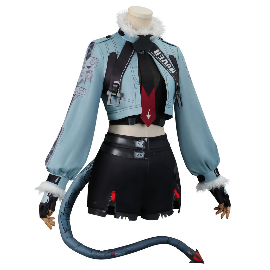 Game Zenless Zone Zero Rat Girl Jane Doe Full Set Cosplay Costumes