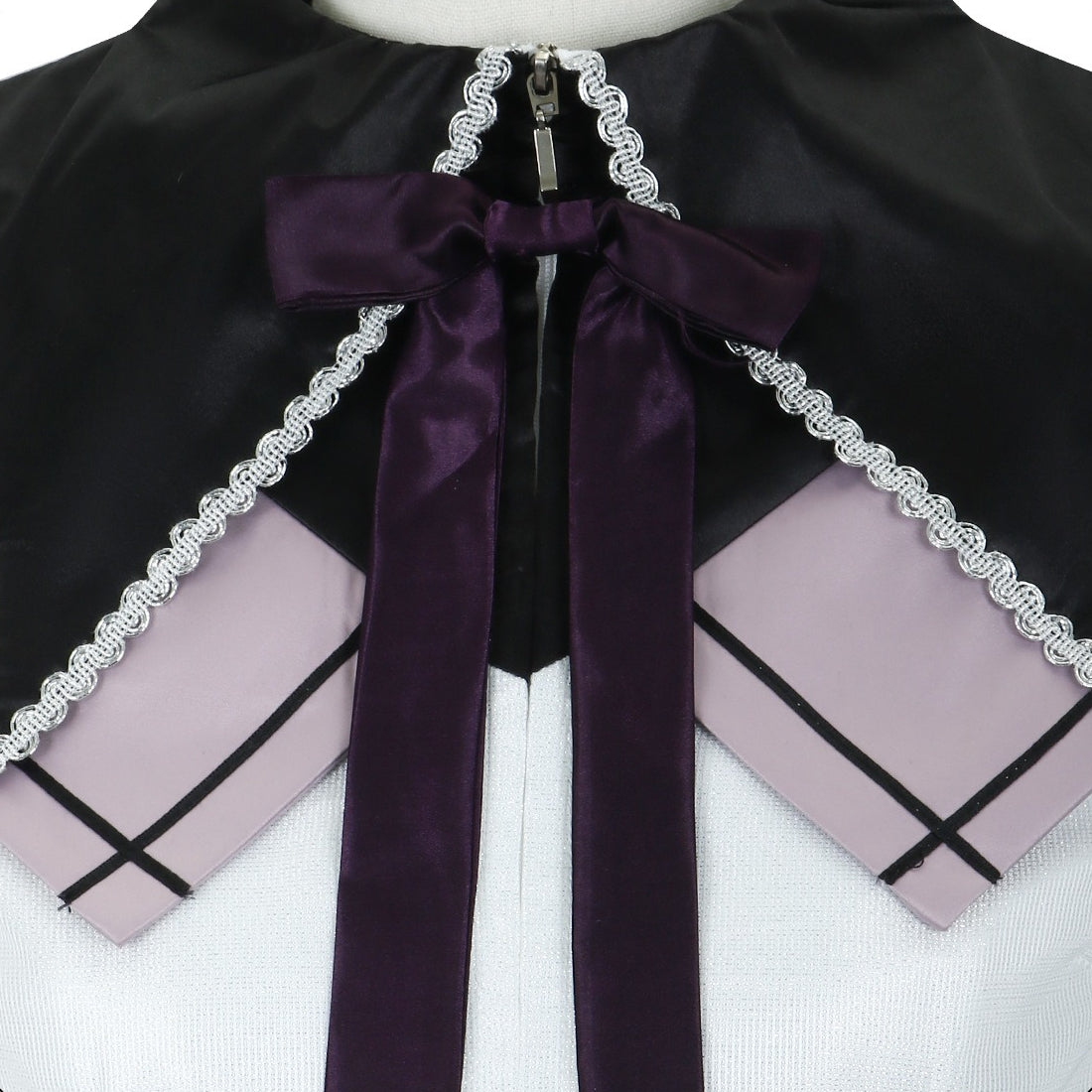 Puella Magi Madoka Magica Akemi Homura Combat Suit Cosplay Costumes