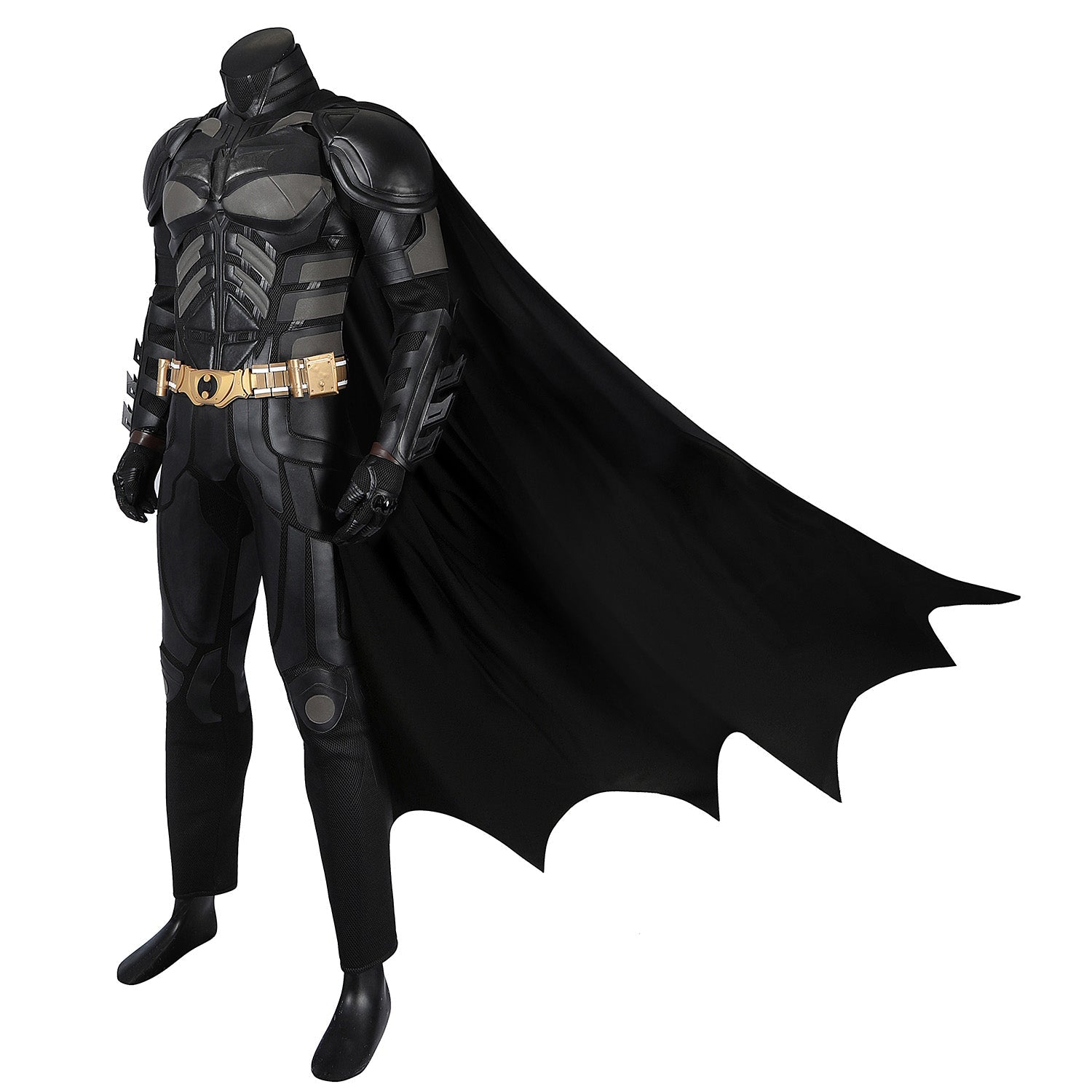The Dark Knight Rises Batman Bruce Wayne Top Level Cosplay CostumesThemed Carnival Party Outfit