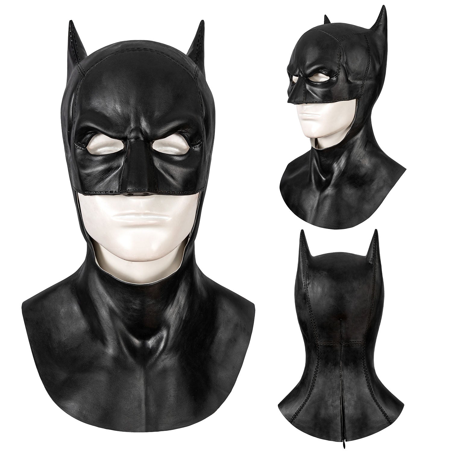 The Batman 2022 Movie Bruce Wayne Robert Pattinson Male Cosplay CostumesThemed Carnival Party Outfit