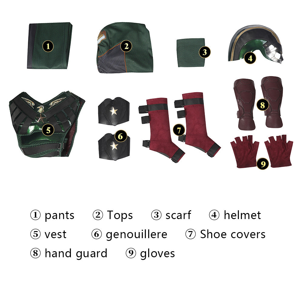 The Boys Season 3 Soldier Boy Male Cosplay CostumesThemed Carnival Party Outfit