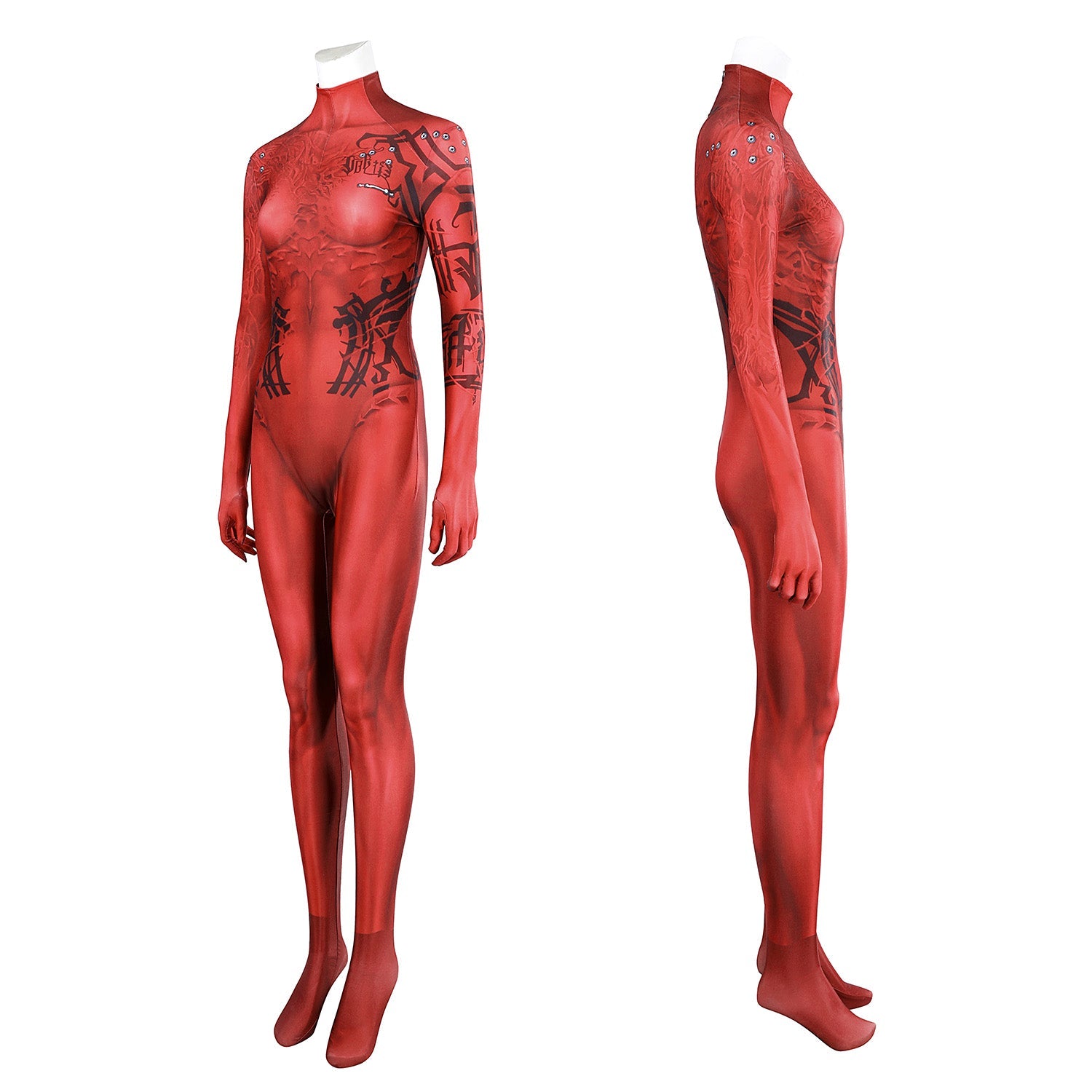 Baldur's Gate 3 Karlach Top Level Full Set Female Cosplay CostumesThemed Carnival Party Outfit