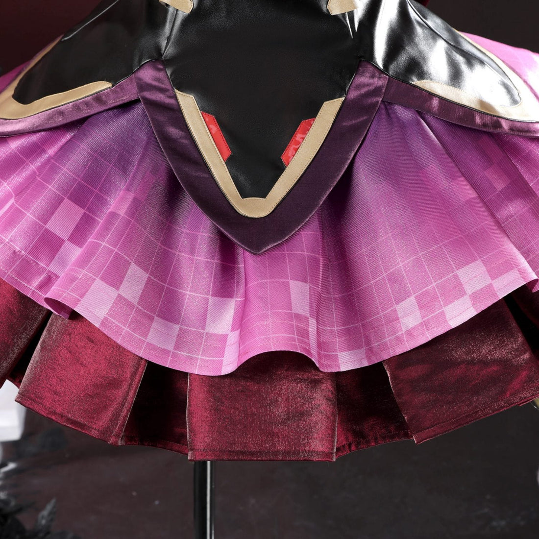 Overwatch 2 Magical Girl Juno Red Black Full Set Cosplay CostumesThemed Carnival Party Outfit