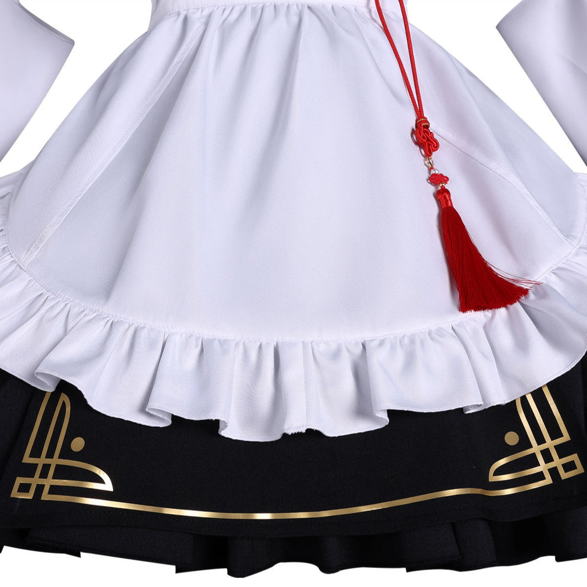 Game Azur Lane Chang Feng Maid Outfit Full Set Lolita Cosplay Costumes