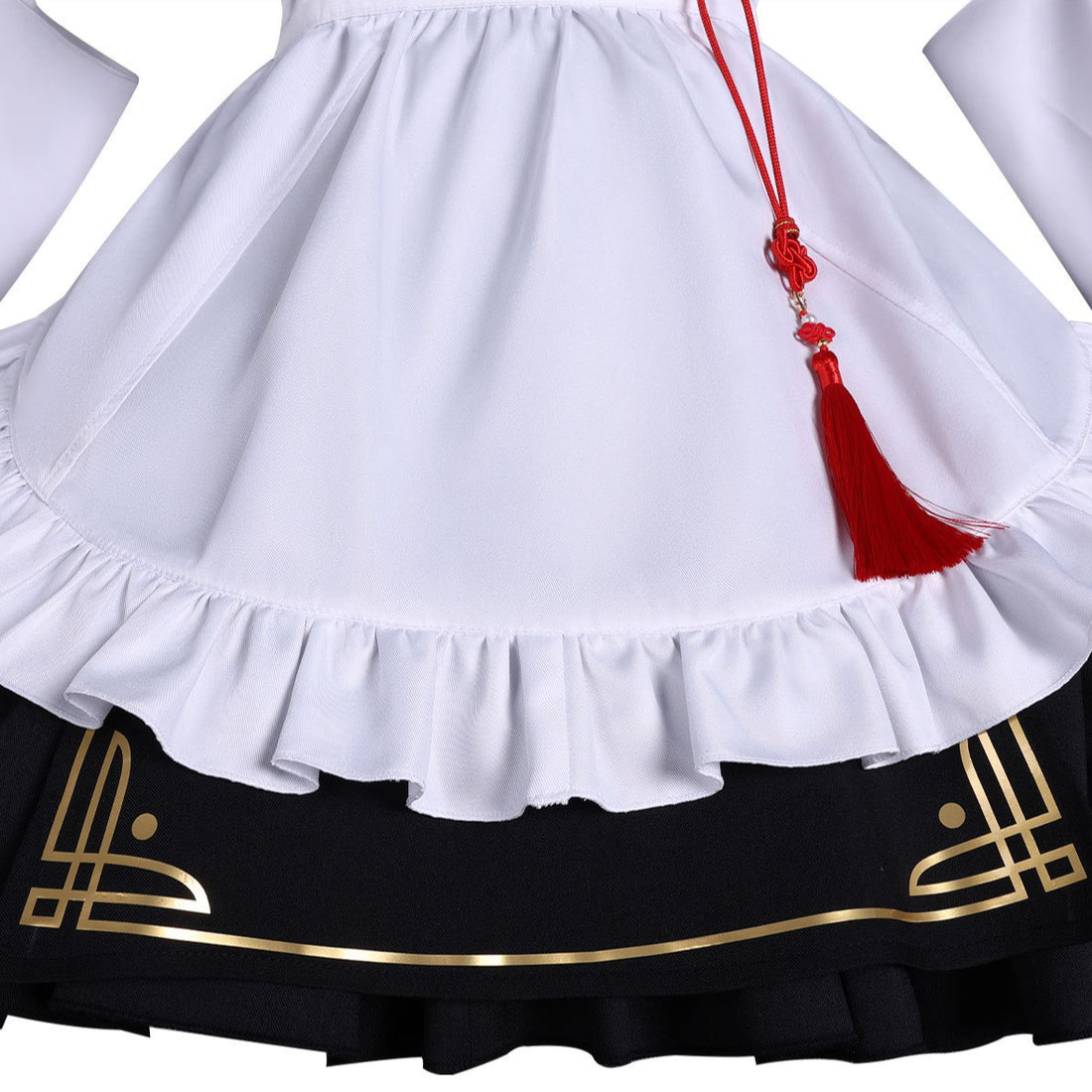Game Azur Lane Chang Feng Maid Outfit Full Set Lolita Cosplay Costumes