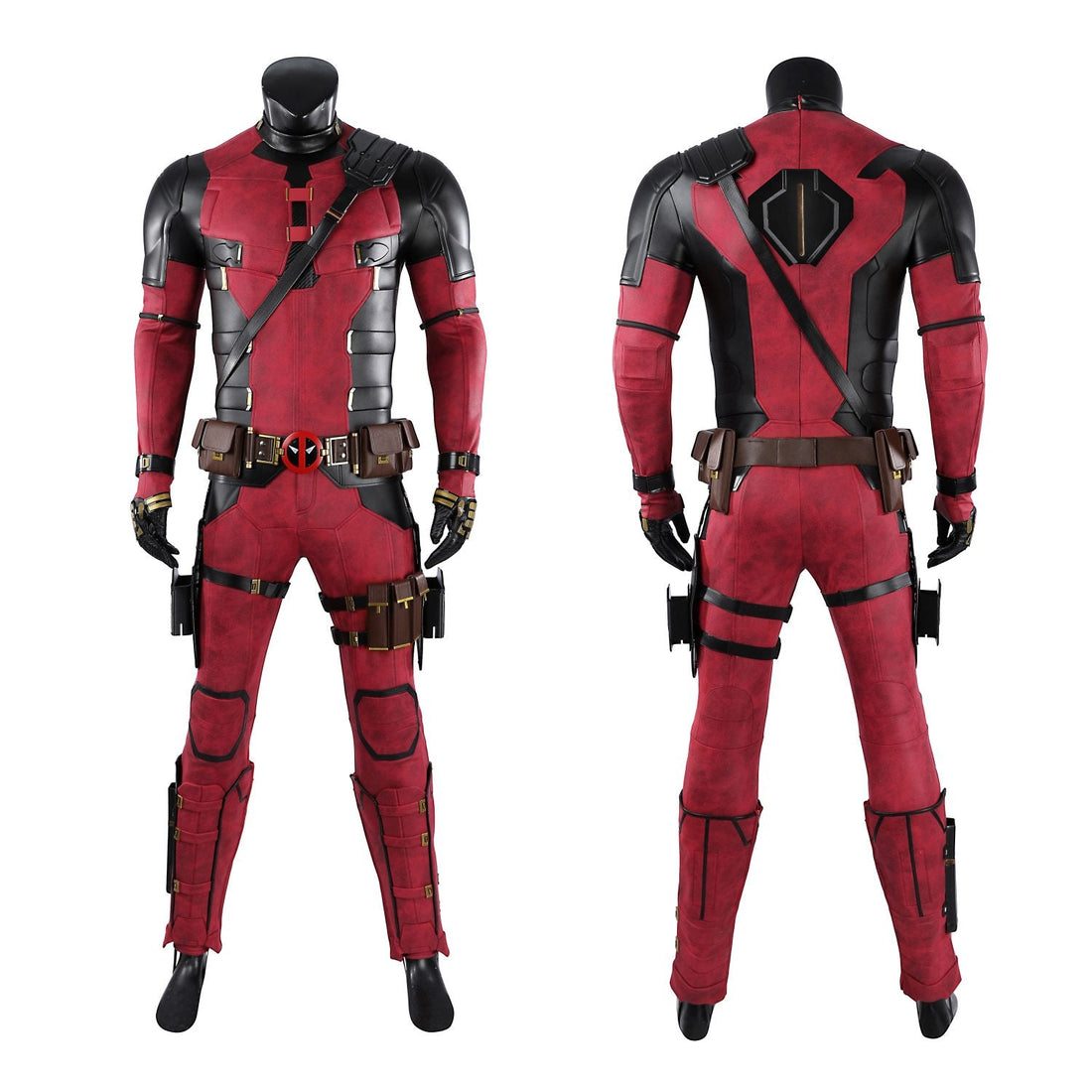 Deadpool 3 Deadpool & Friend Wade Wilson Full Set Cosplay CostumesThemed Carnival Party Outfit