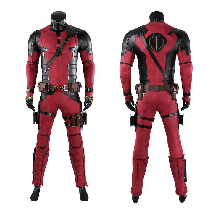 Deadpool 3 Deadpool & Friend Wade Wilson Full Set Cosplay CostumesThemed Carnival Party Outfit