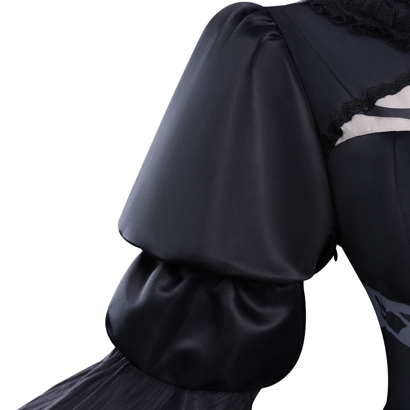 NieR:Automata YoRHa No.2 Type B 2B Black Bridal Gown Cosplay Costumes
