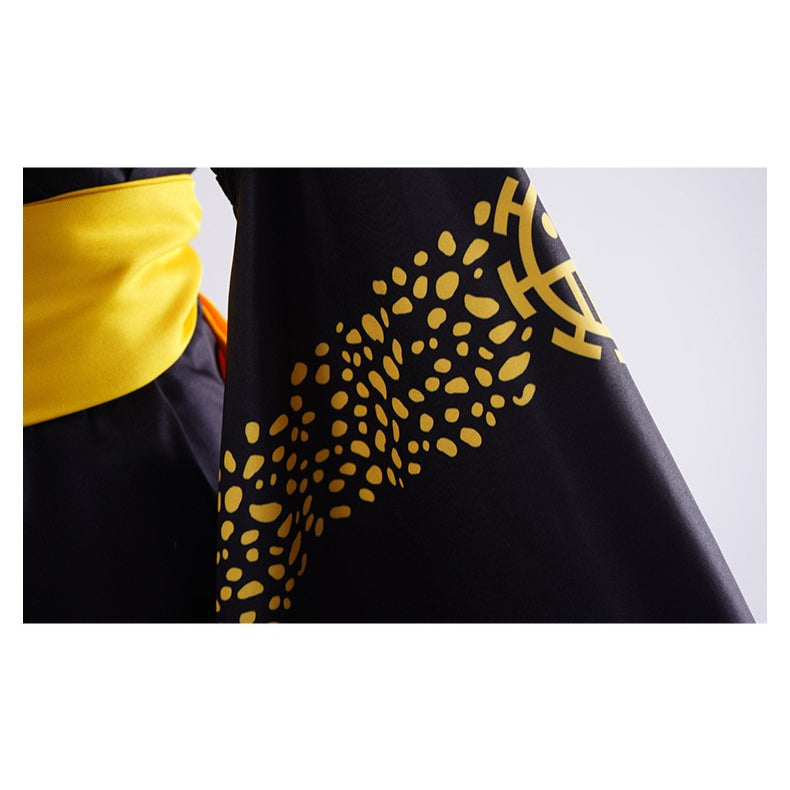 Navigation Trafalgar D. Water Law Cosplay Genderbend One Piece Kimono Women Halloween Dress