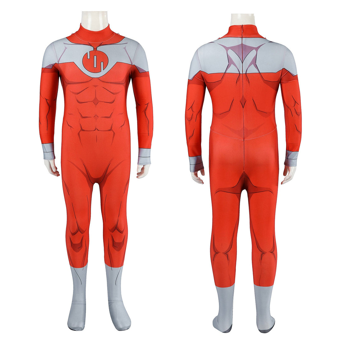 Invincible Thragg Kids Jumpsuit with Cloak Halloween Cosplay Costumes