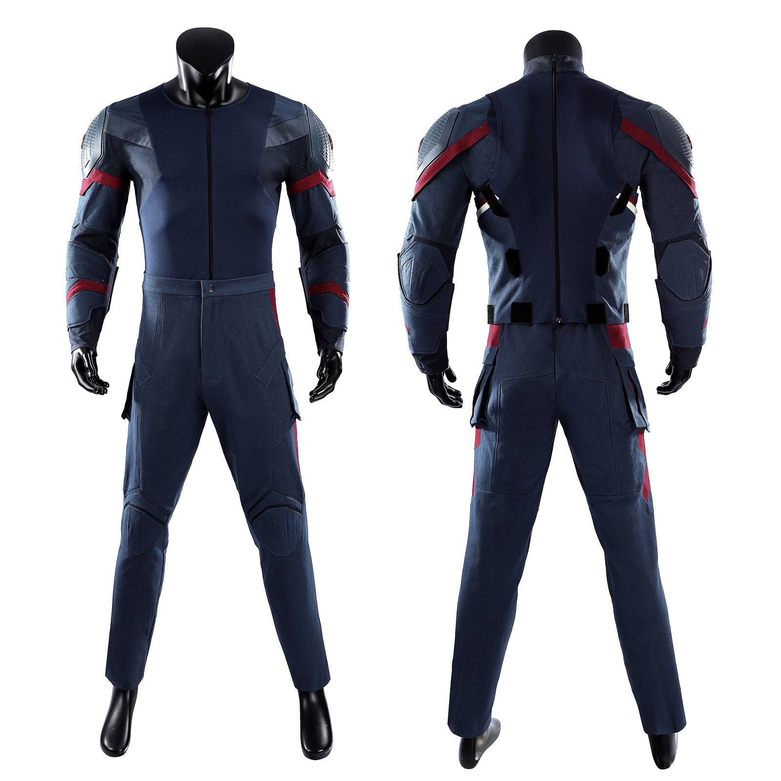 Avengers: Endgame Captain America Steve Rogers Pro Cosplay CostumesThemed Carnival Party Outfit