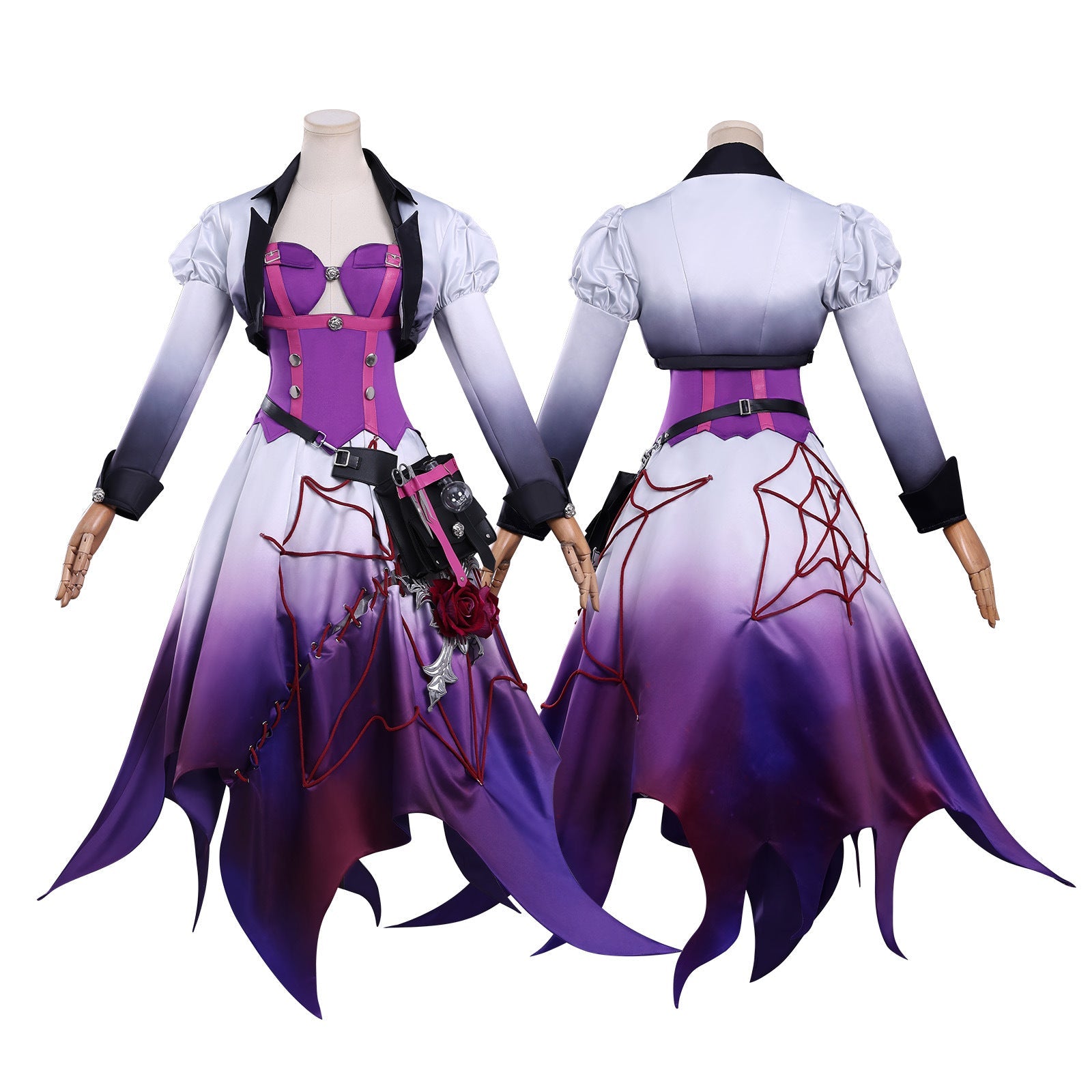 Game Identity V Silver Antimony Doctor Emily Dyer Cosplay Costumes