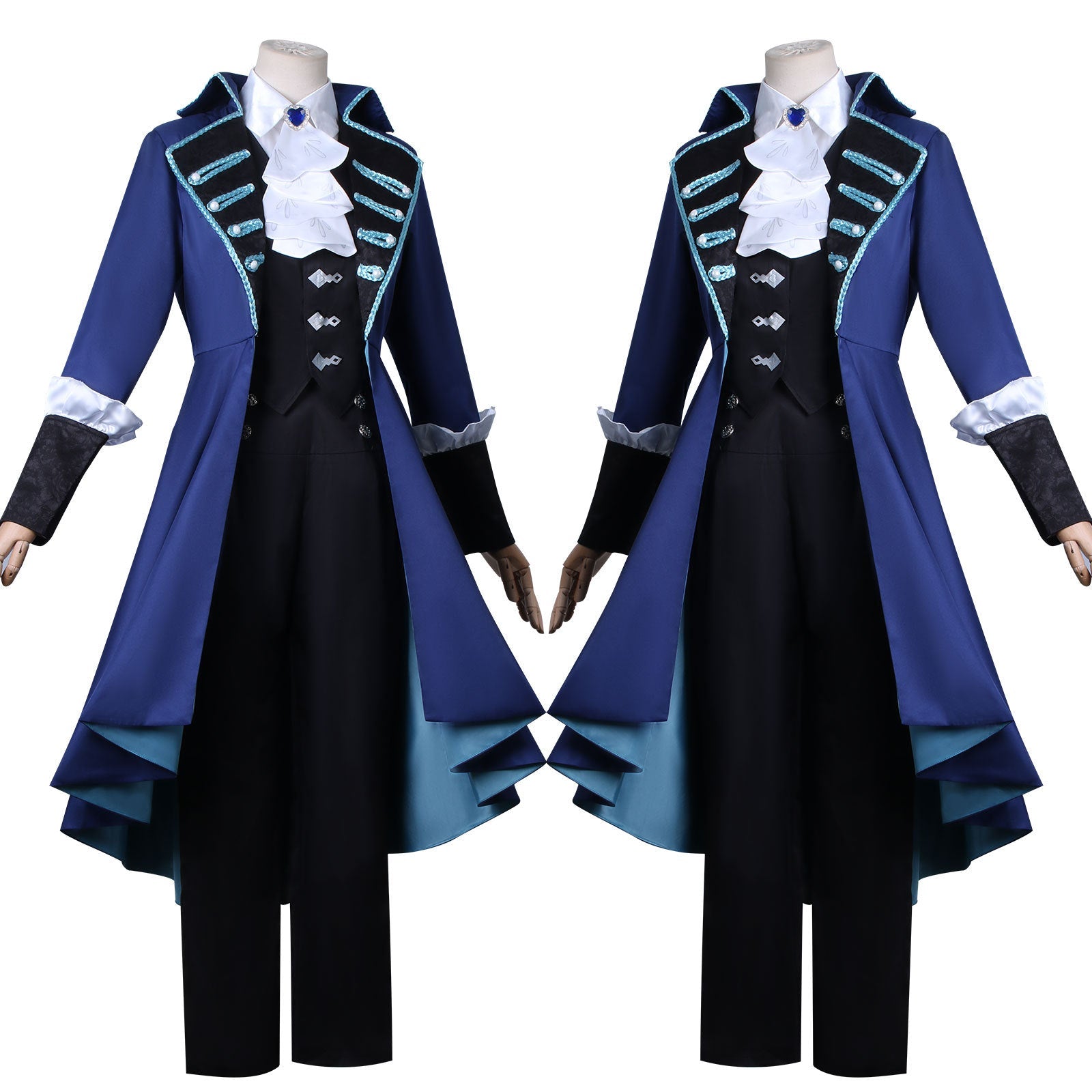 Game Reverse: 1999 Vertin Blue Long Gown Cosplay Costumes