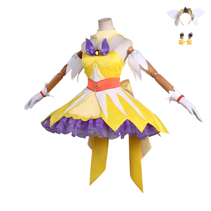Pretty Cure Kirara Amanogawa Cure Twinkle Stage Performance Outfit Costumes
