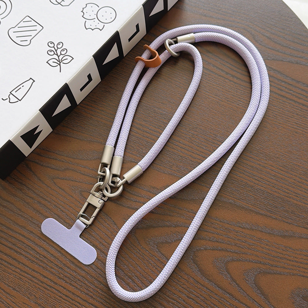 Multicolor Crossbody and Wrist Phone Strap with Tabs – Hand Woven 3-IN-1 Wristlet & Hand Lanyard