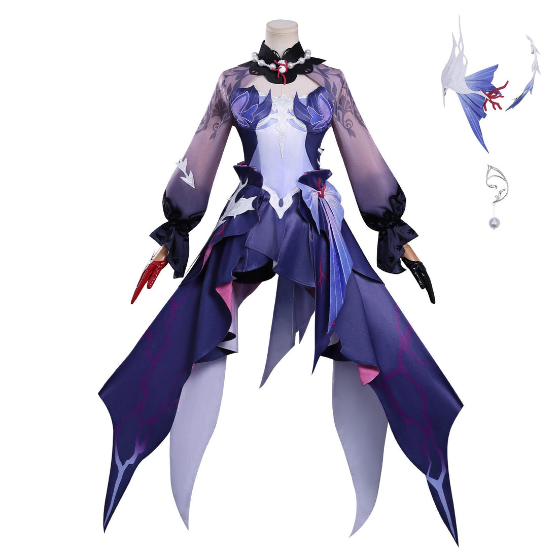 Game Honkai: Star Rail Hysilens Helektra Fullset Cosplay Costumes