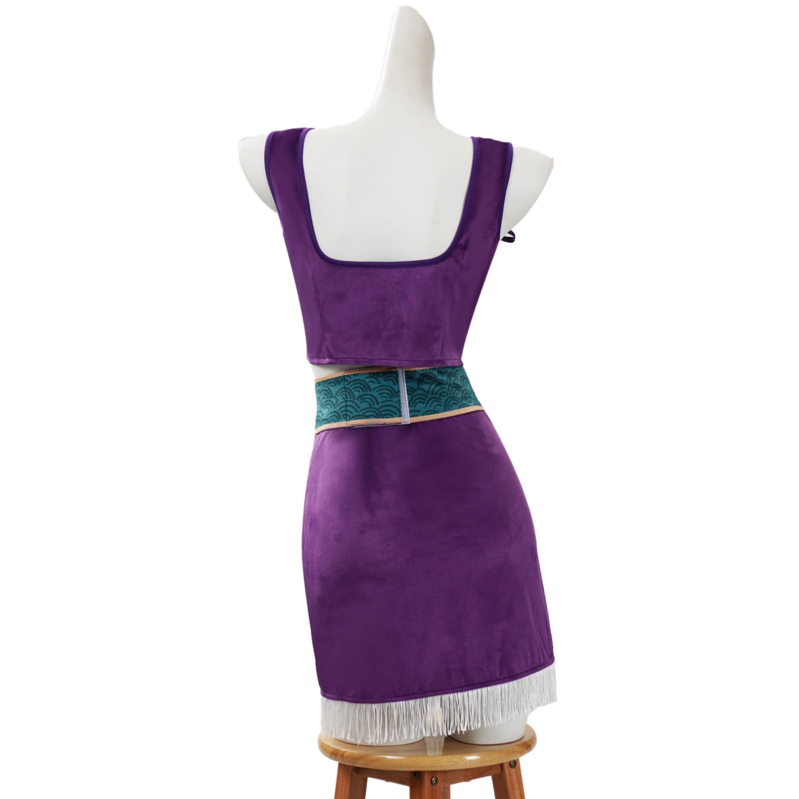 Navigation Live Action Nico Robin Purple Cosplay Costume Budget Friendly One Piece Women Outfits