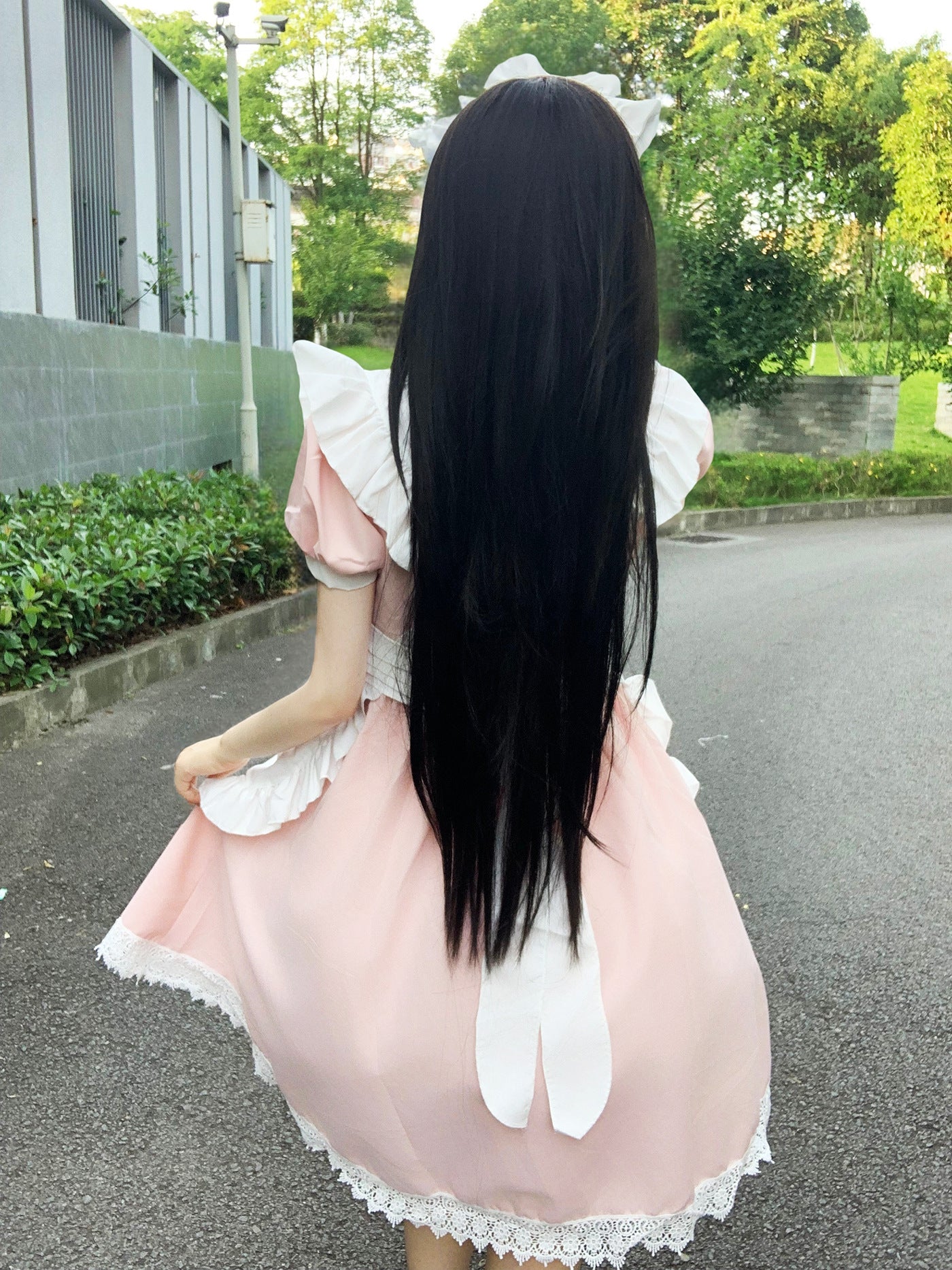 British Queen Maid Outfit Long Dress Lolita Cosplay Costume