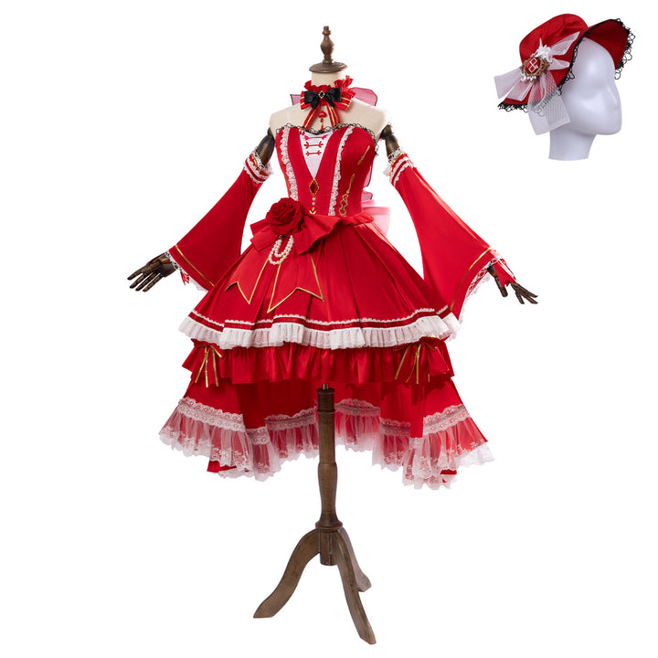Identity V Perfumer The Herald Star of Fragrance Full Set Cosplay Costumes