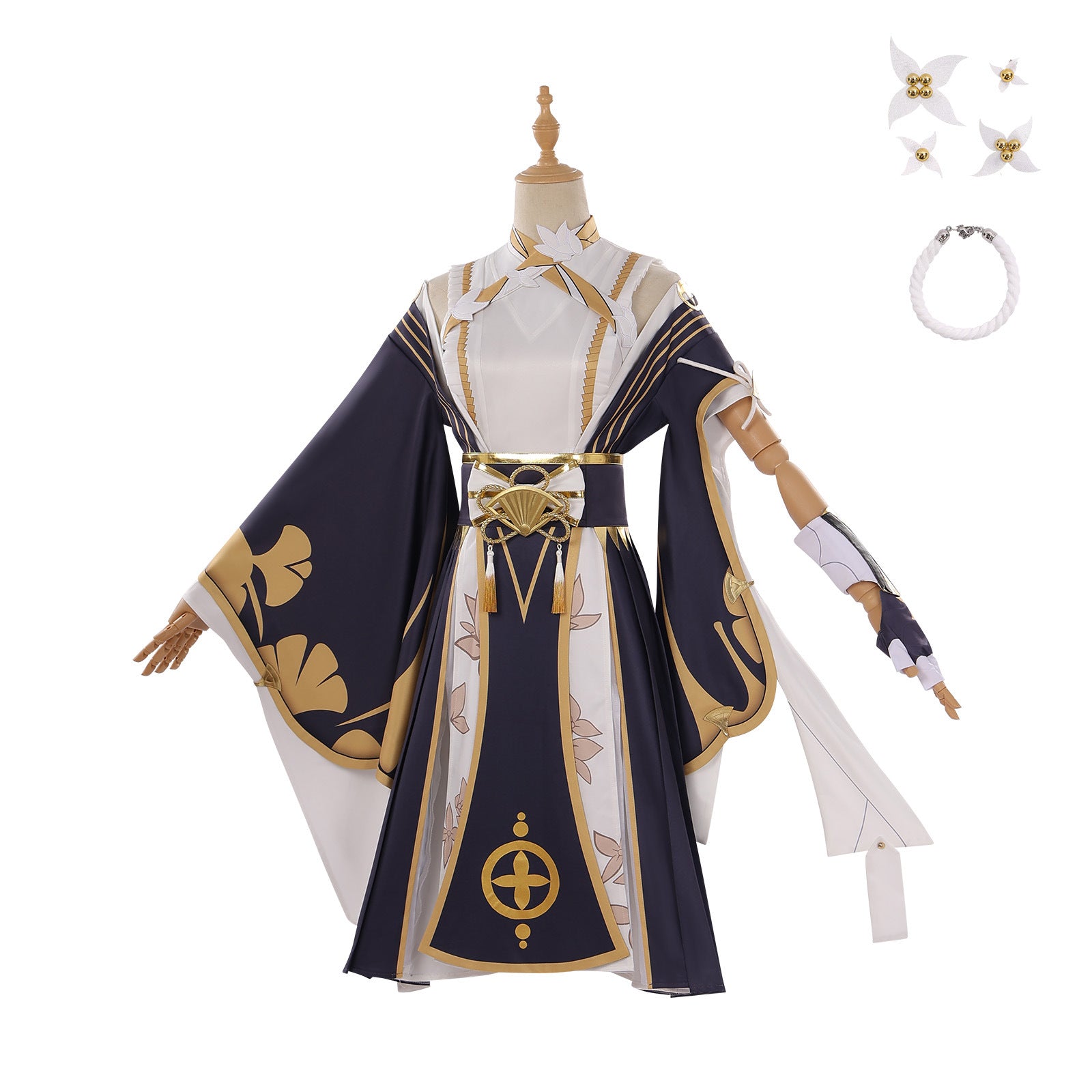Zenless Zone Zero Hoshimi Miyabi Dignified Blossom Skin Cosplay Costumes Themed Carnival Outfit