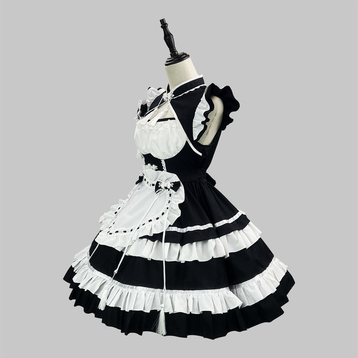 Chinese Maid Outfit New Style Qipao Lolita Cosplay Dress