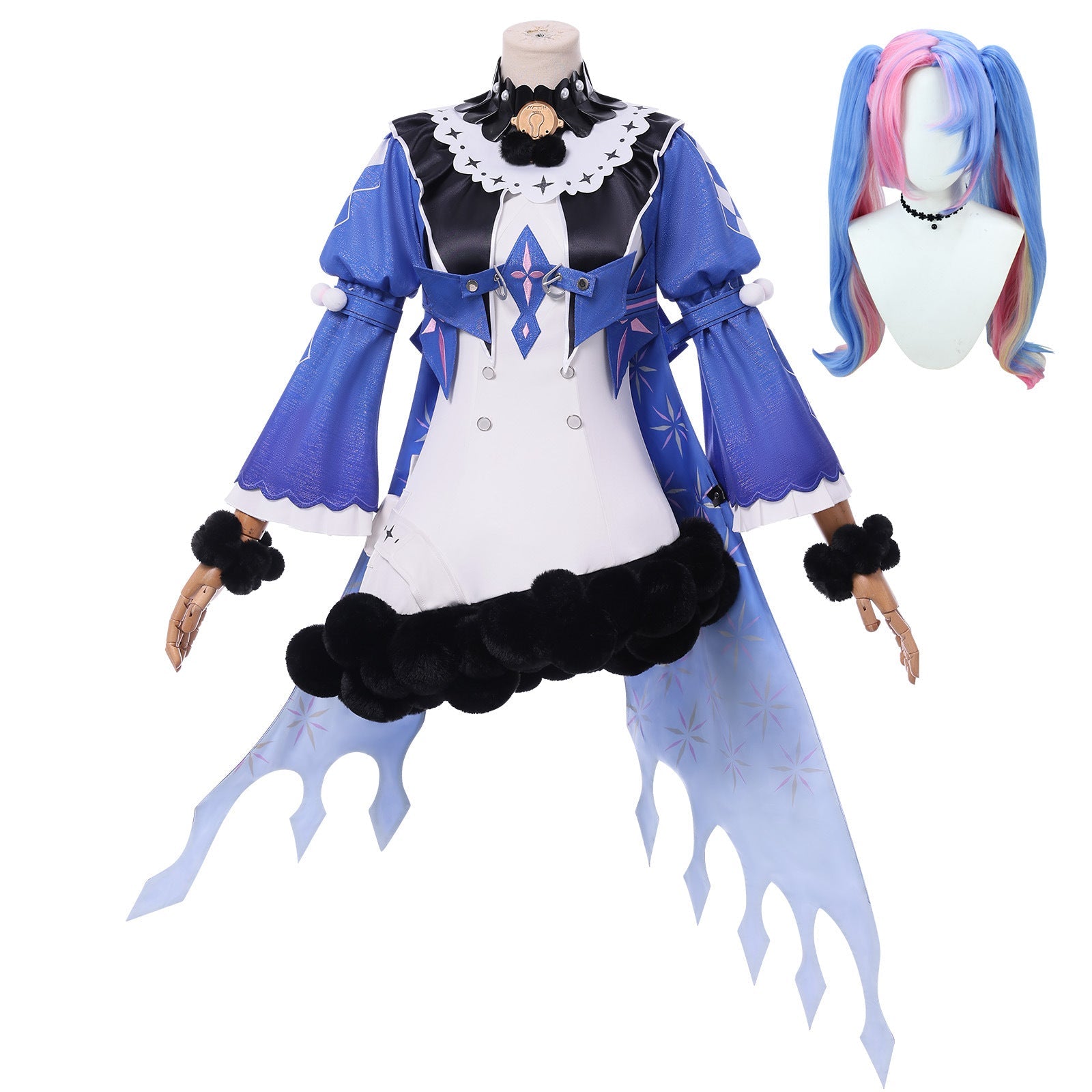 Wuthering Waves Roccia Fool's Troupe Box Stage Cosplay Costumes