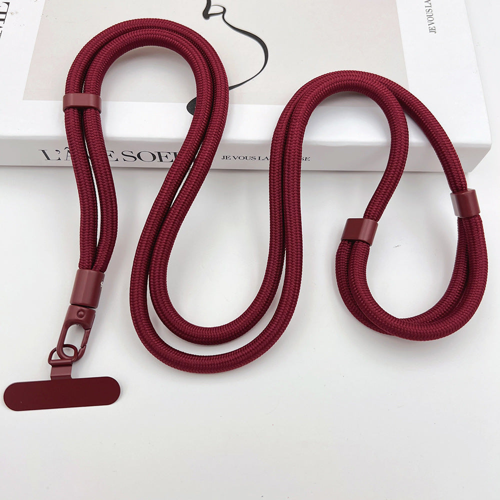 Rotatable Buckle Crossbody Neck Phone Strap with Tether Tabs – Adjustable Wristlet & Hand Lanyard