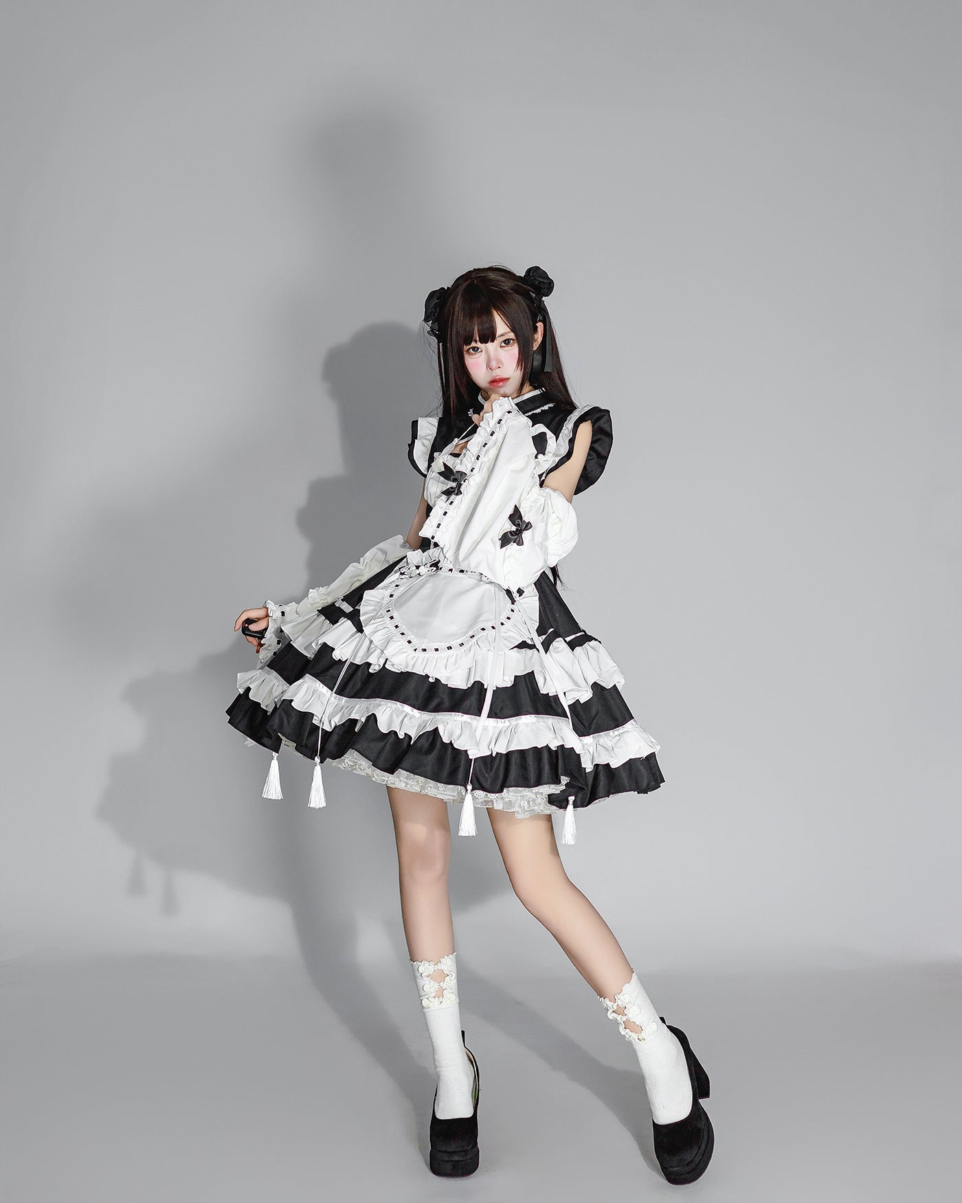 Chinese Maid Outfit New Style Qipao Lolita Cosplay Dress