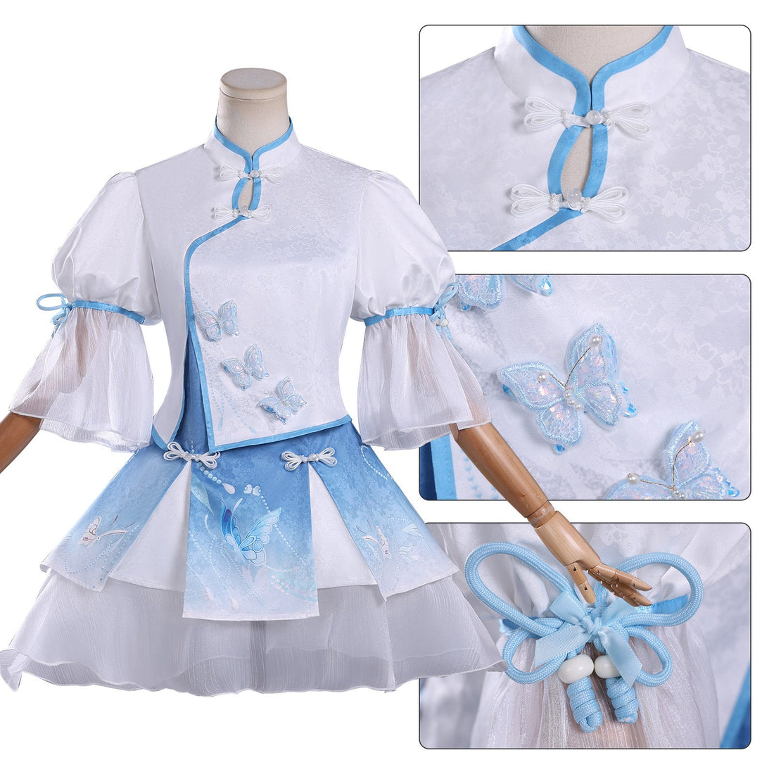 Naraka: Bladepoint Lannie Autumn Overture: Floating Cloud Costumes