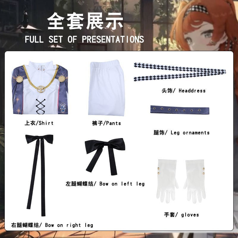 Game Reverse: 1999 Sonetto Outfit Full Set Cosplay Costumes