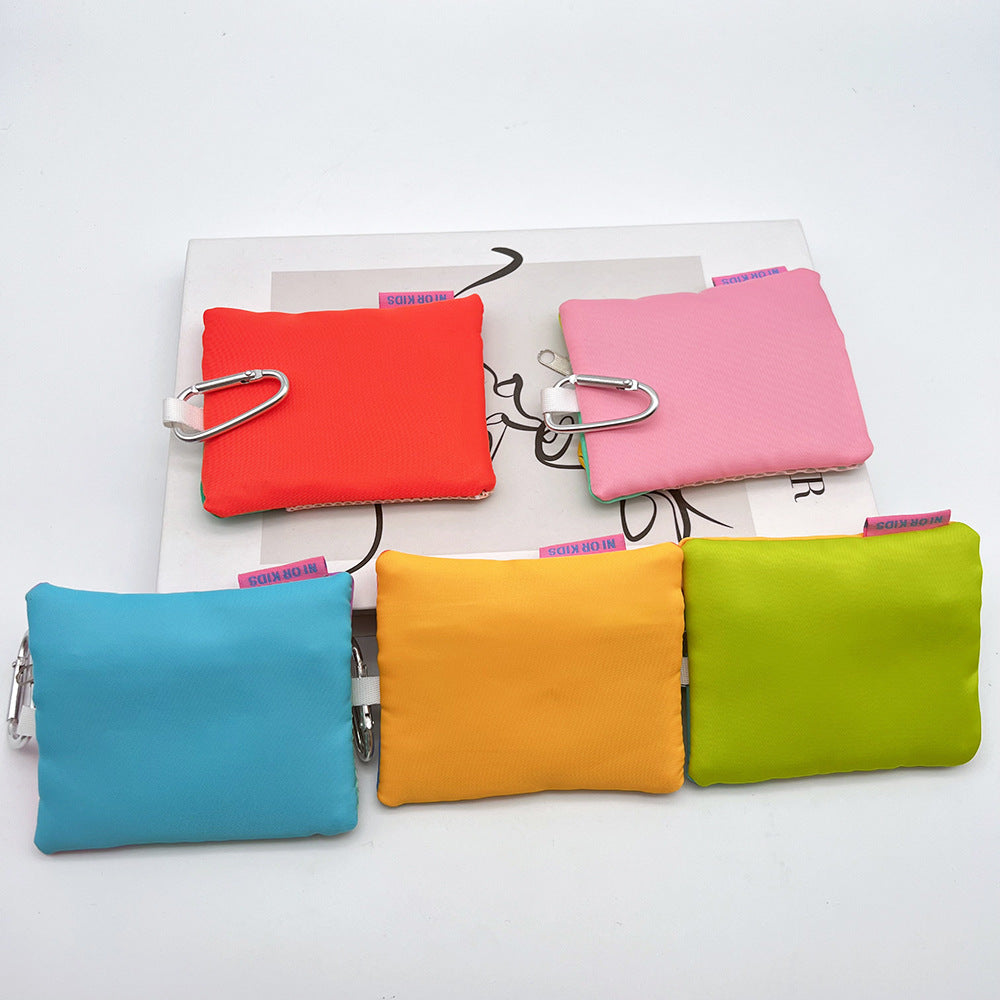 Mini Coin Purse Headphone Bag with Carabiner – Multifunctional Portable Bag Phone Accessory