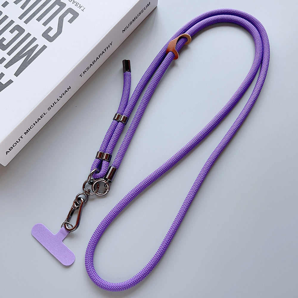Buckle Adjustable Crossbody Neck Phone Strap with Tether Tabs – Travel Wristlet & Hand Lanyard