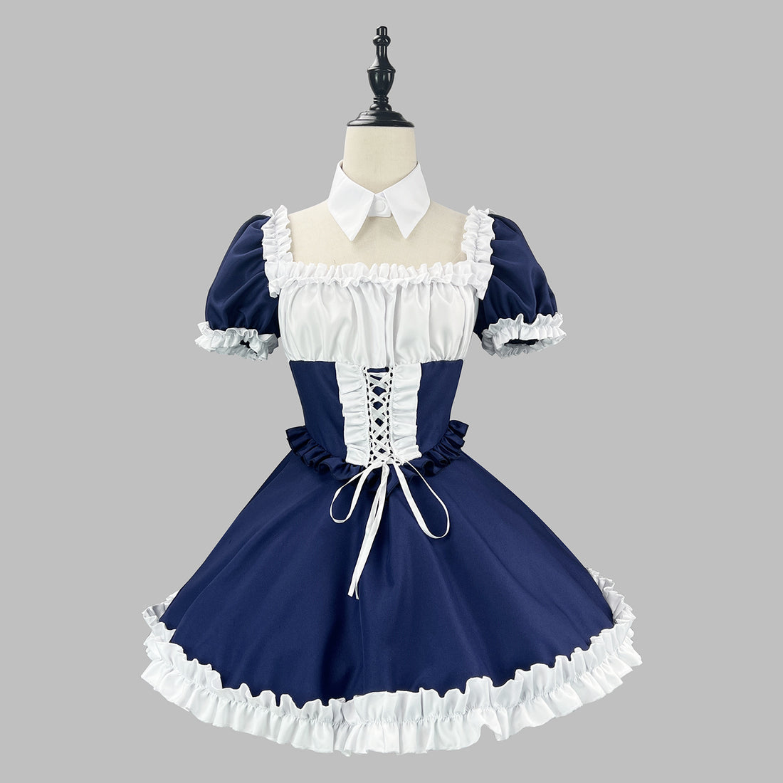 Classic Short Sleeve Lolita Dress Cute Japanese Maid Cosplay