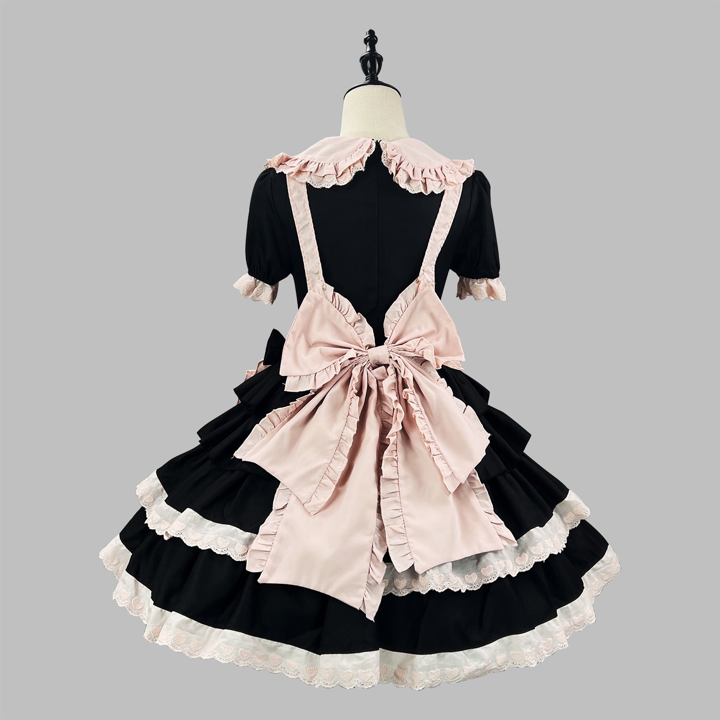 Runaway Princess Maid Outfit Cosplay Dress with Large Bow