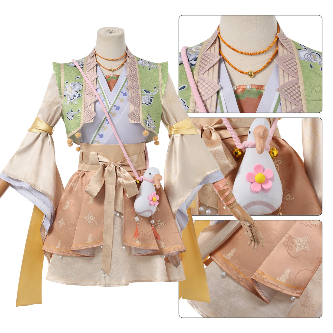 Where Winds Meet Qinghe Strong Heroine Outfit Cosplay Costumes Women's Traditional Themed Outfit