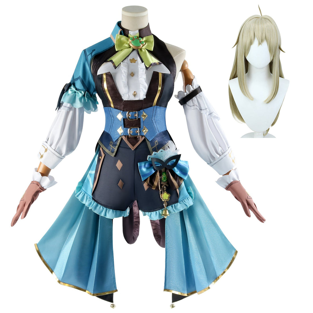 Genshin Impact Kirara Phantom Ranger Fullset Cosplay Costumes