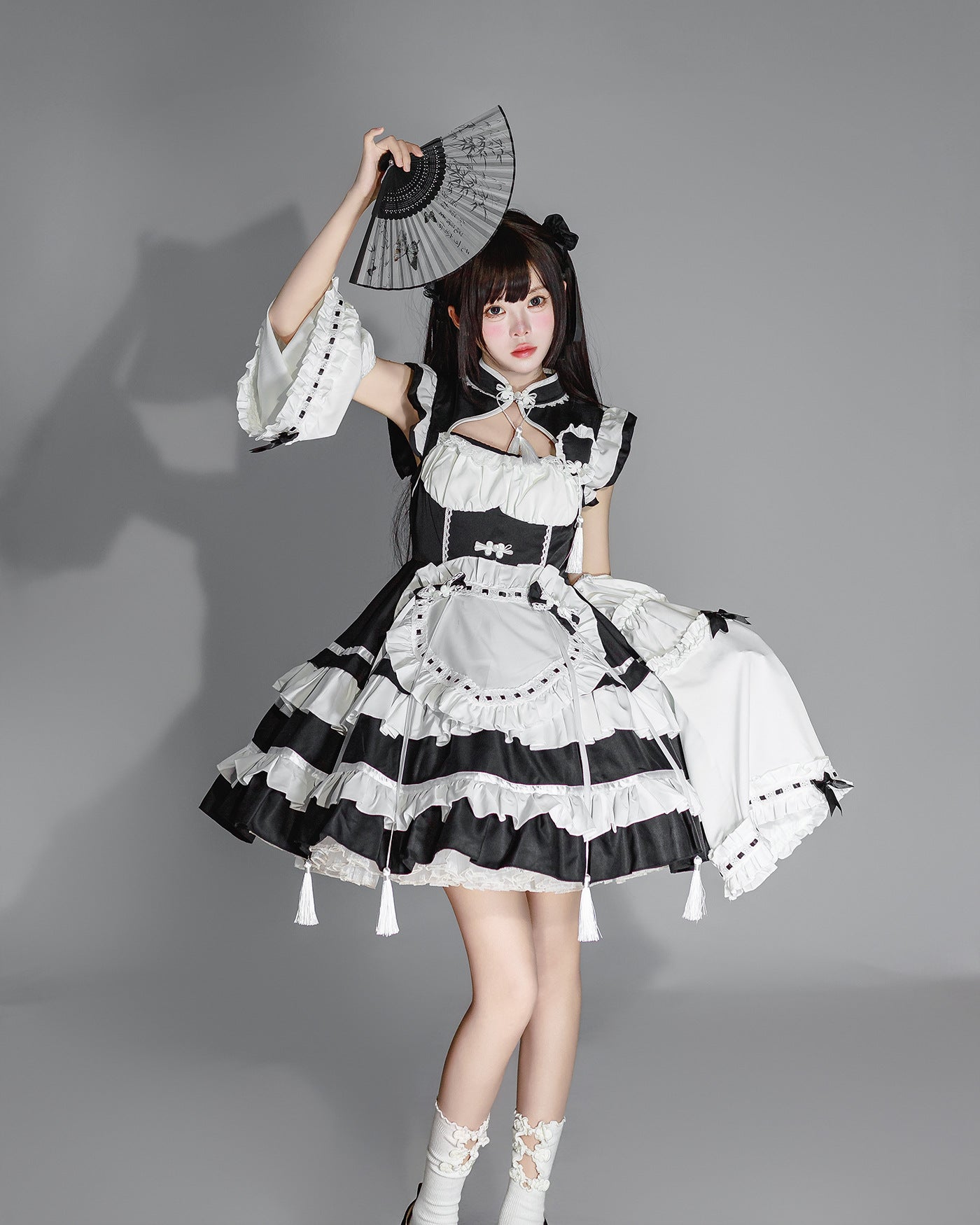 Chinese Maid Outfit New Style Qipao Lolita Cosplay Dress