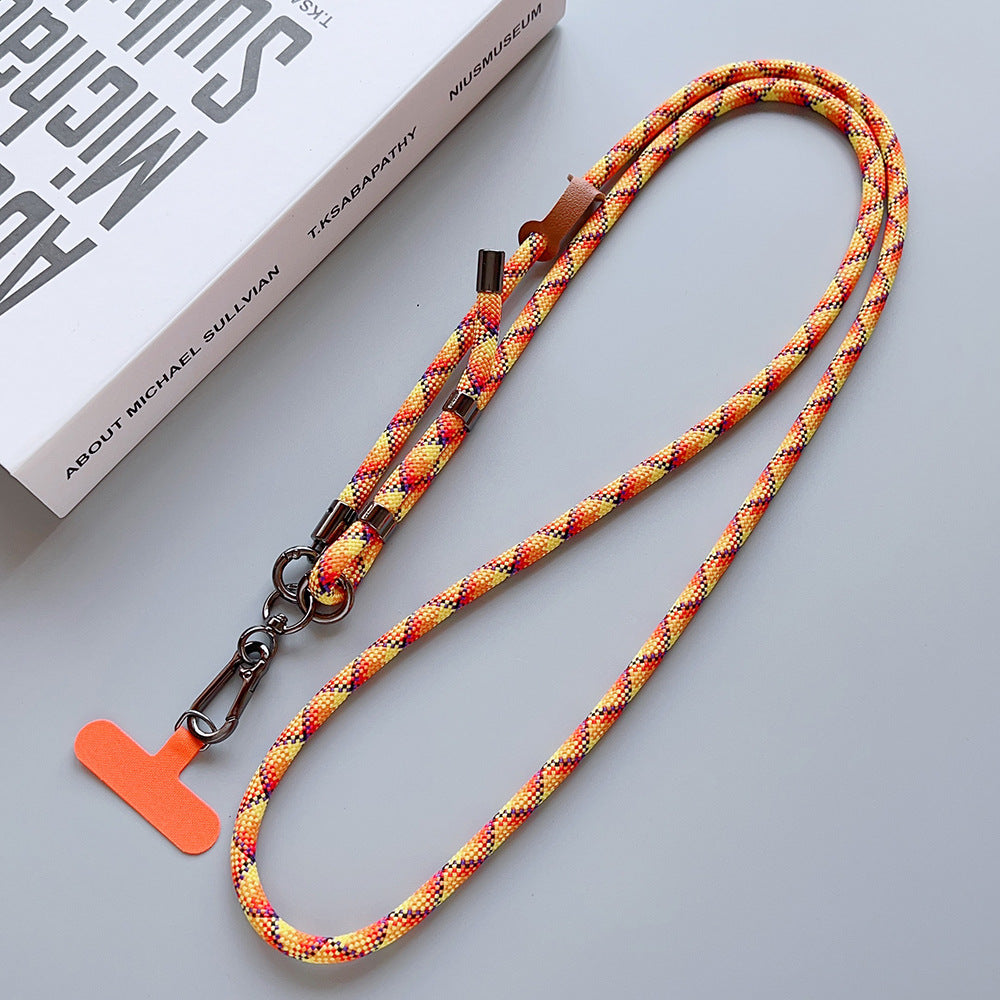 Buckle Adjustable Crossbody Neck Phone Strap with Tether Tabs – Travel Wristlet & Hand Lanyard