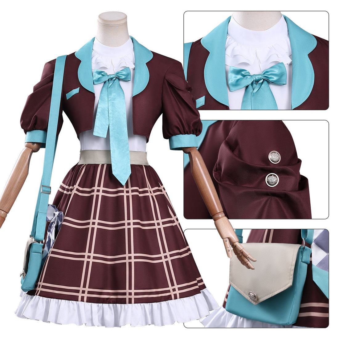 Game Reverse: 1999 Qiao Sheng Ye cos The Whisper Cosplay Costumes