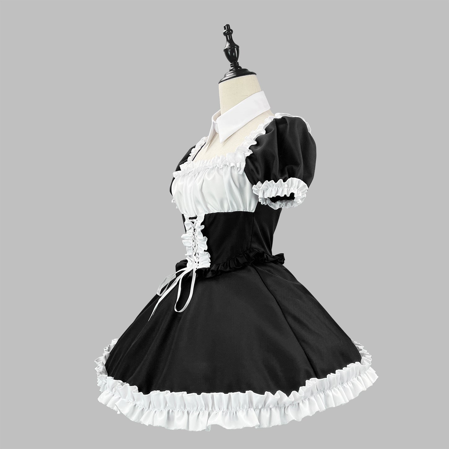 Classic Short Sleeve Lolita Dress Cute Japanese Maid Cosplay