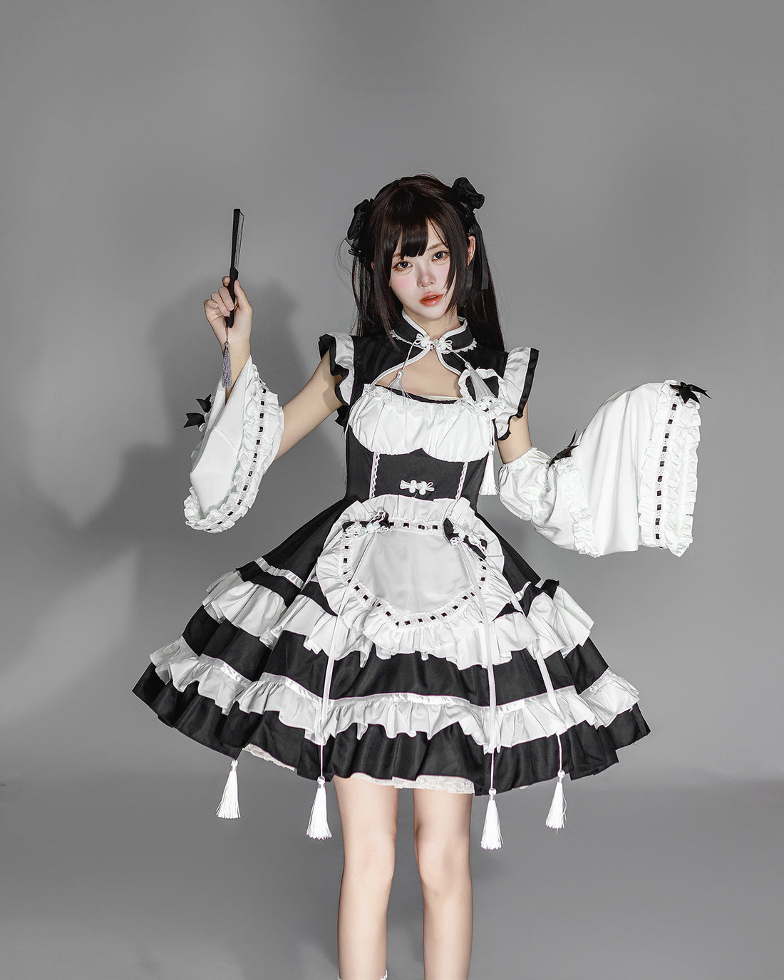 Chinese Maid Outfit New Style Qipao Lolita Cosplay Dress
