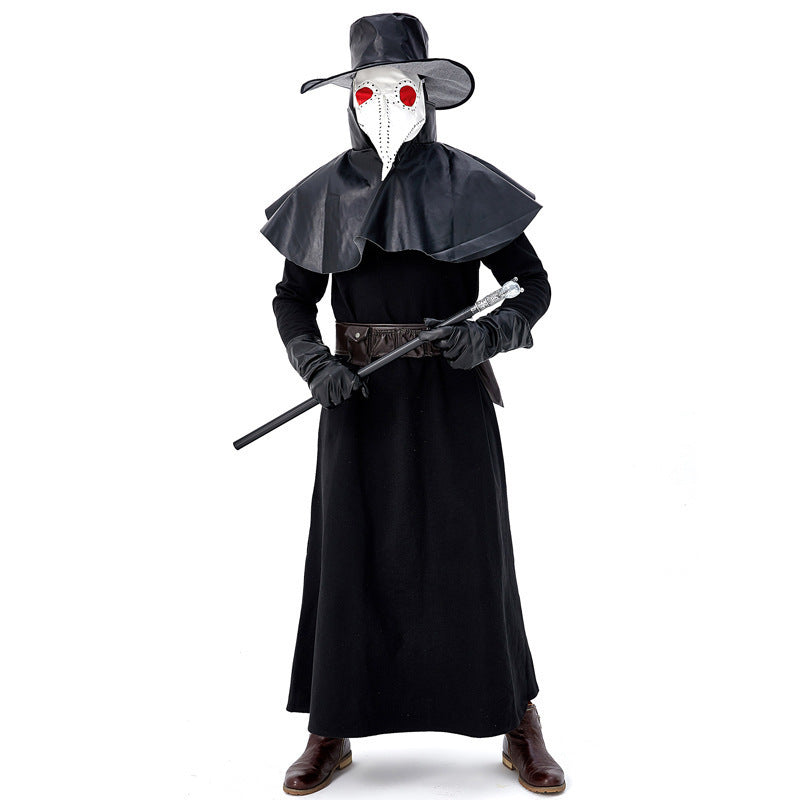 Darkest Dungeon Plague Doctor Beak Halloween Cosplay Costumes