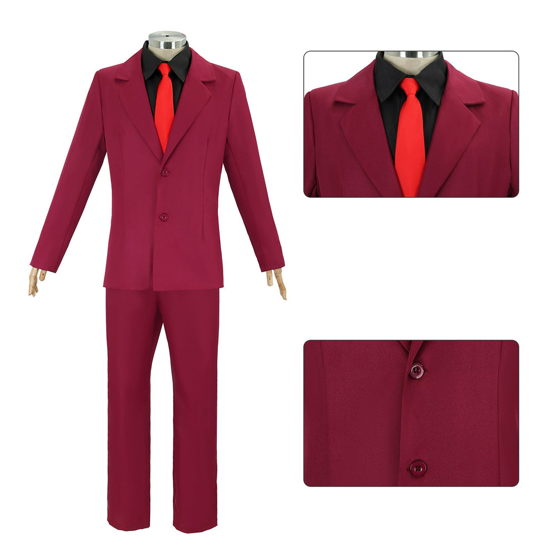 Anime Navigation Wano Country Vinsmoke Sanji Red Suit One Piece Cosplay Costumes