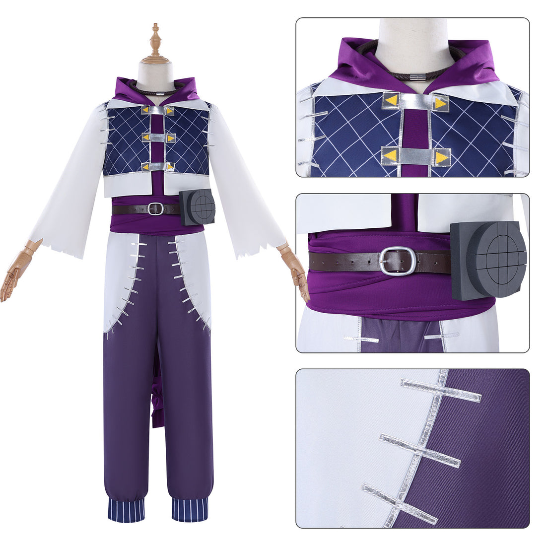 Comic Gachiakuta Jabber Wonger Cosplay Costumes Streamer Show Halloween Carnival Party Outfit