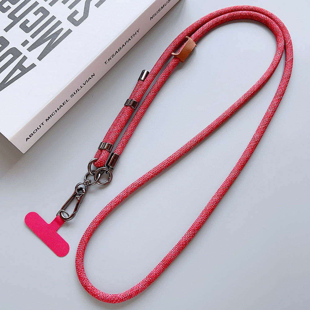Buckle Adjustable Crossbody Neck Phone Strap with Tether Tabs – Travel Wristlet & Hand Lanyard