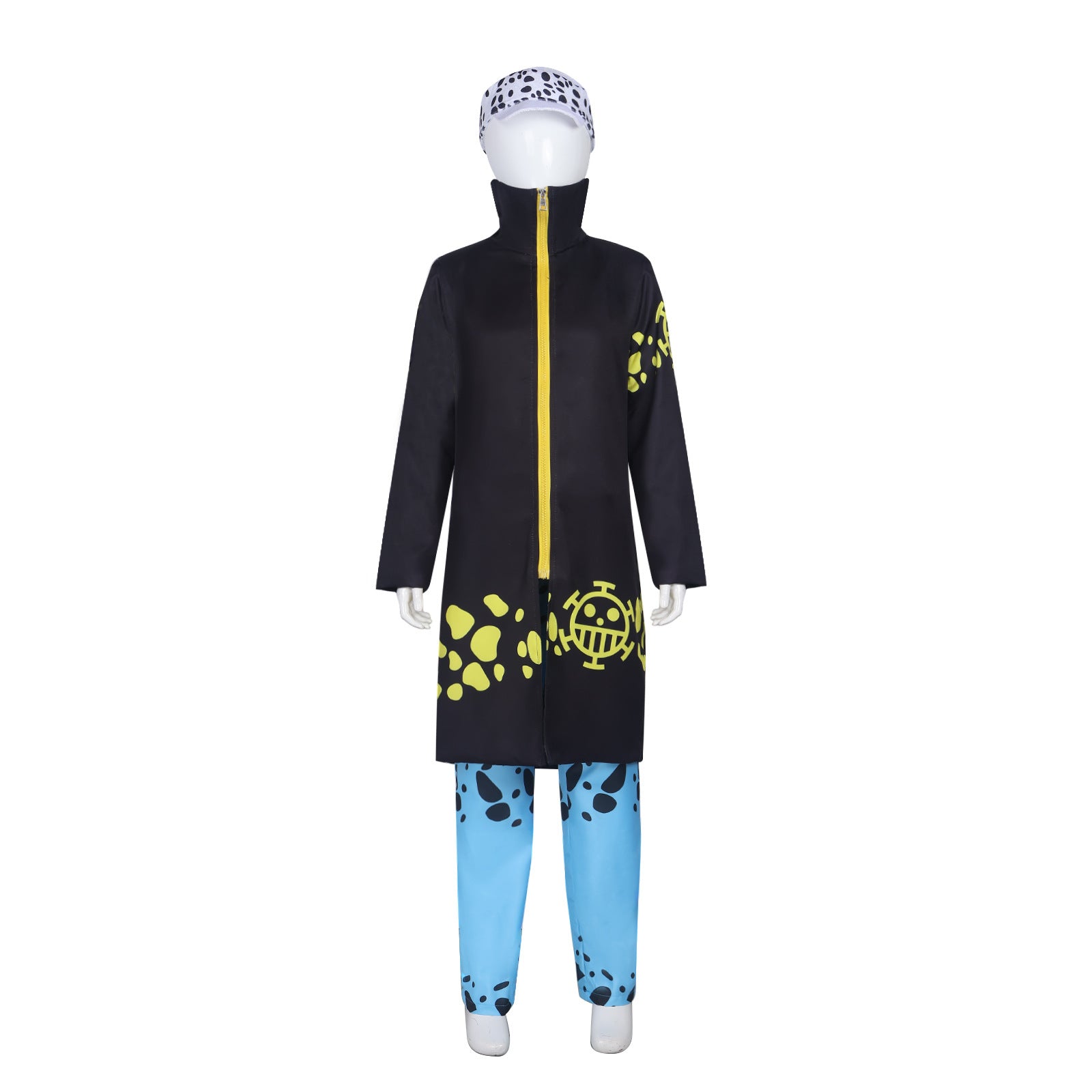 Navigation Trafalgar D. Water Law Cosplay Costume -  One Piece Halloween Kids Outfit